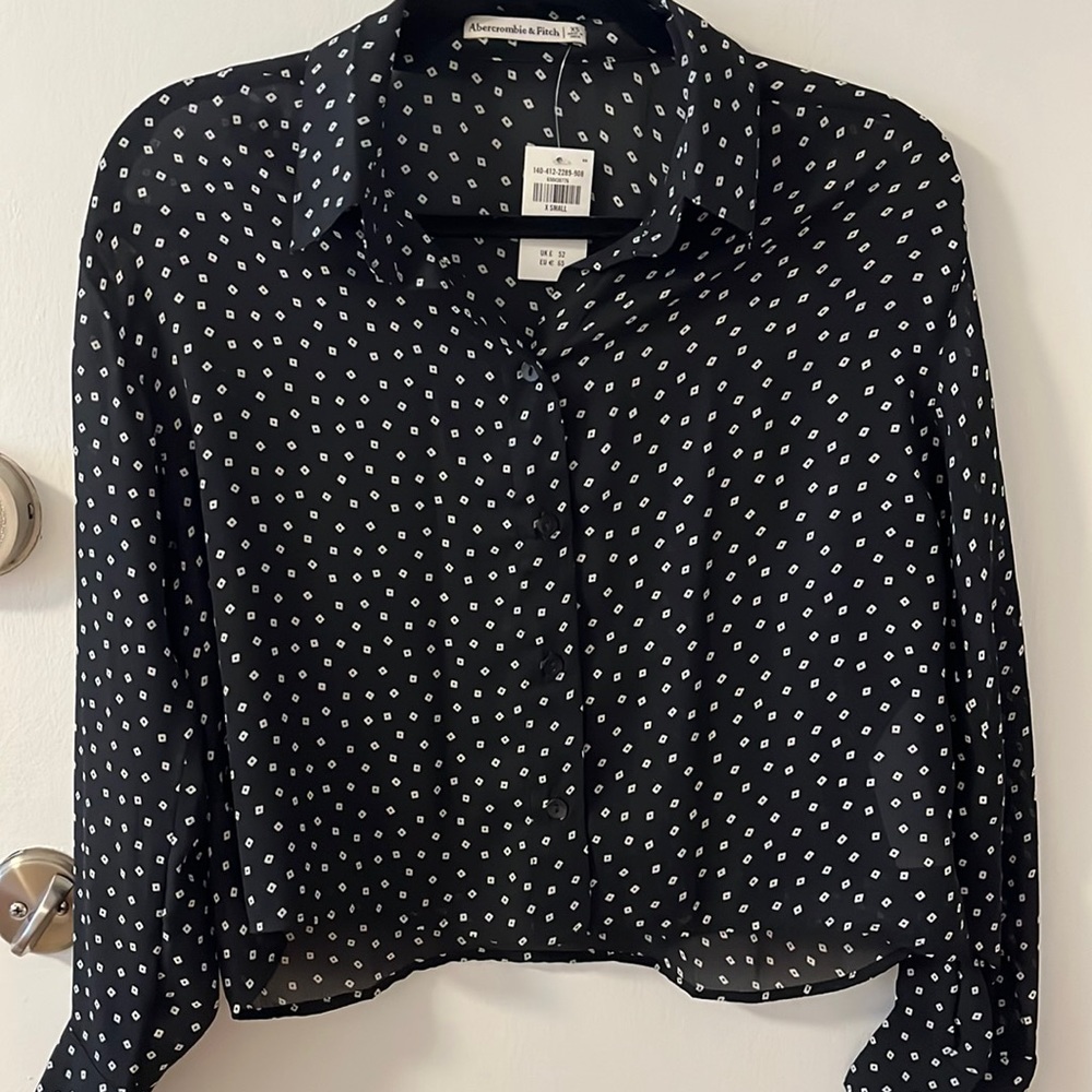 Abercrombie patterned blouse
